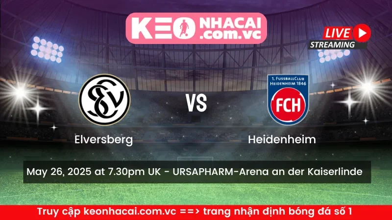 Elversberg vs Heidenheim